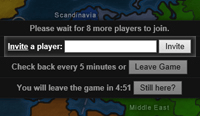 Invite players